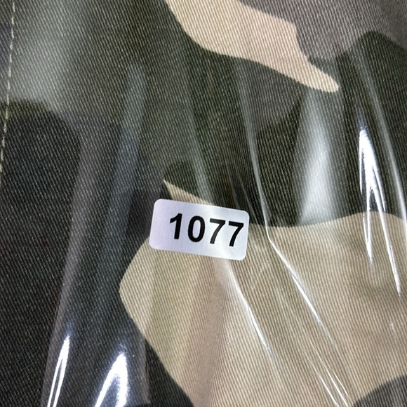 ZADIG & VOLTAIRE Camo Button Front Cargo Jacket Size Small - Picture 14 of 14